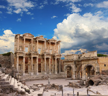 Celsus Library In Ephesus