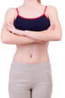 © Elnur - Young woman doing exercises on white