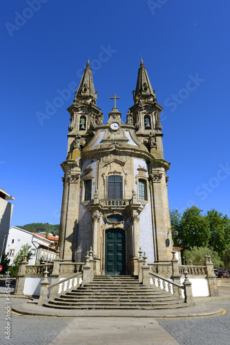 Naklejka samoprzylepna Kościół naszej pani pocieszenia, guimarães