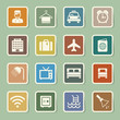 © kanate - Hotel and travel icon set