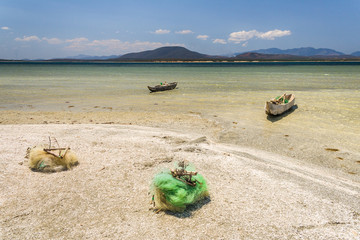 Sticker - Fishing boats and net