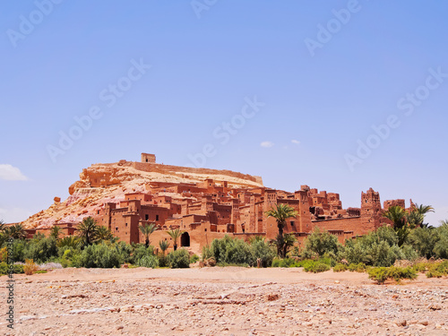 Plakat na papierze fotorealistycznym Ait benhaddou, maroko