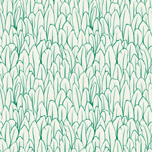 Vector Feather Seamless Pattern
