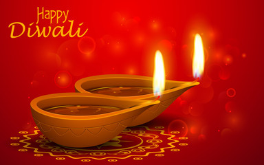 Poster - Diwali Holiday background