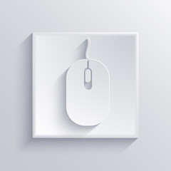 Wall Mural - vector light square icon. eps 10