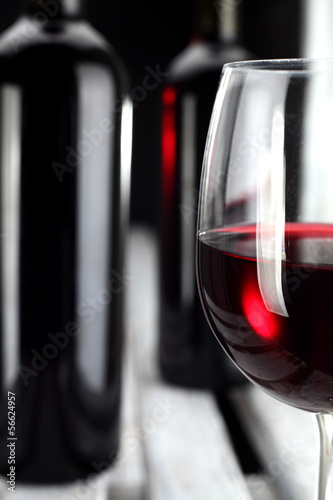 Obraz na płótnie canvas czteroczęściowy "tetraptyk" Wino