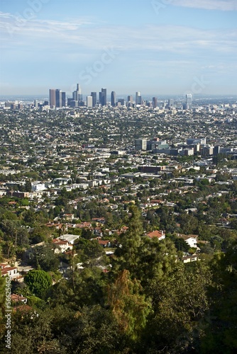 Naklejka samoprzylepna Panorama los angeles