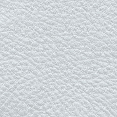 Canvas Print - white leather texture closeup.