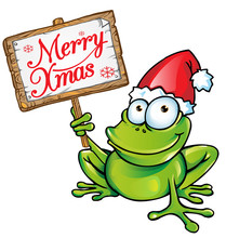 Christmas Frog