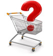 Shopping Cart with Quest  (clipping path included)