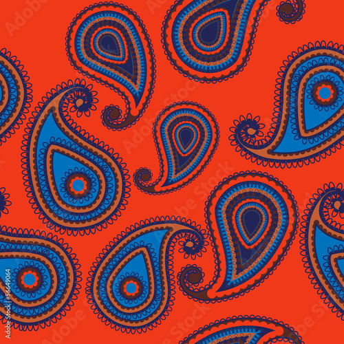 Board z aluminiowym obramowaniem Jasny paisley