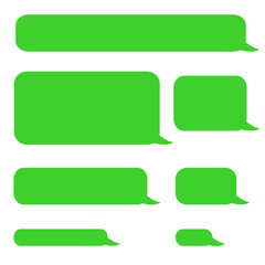 background phone sms chat bubbles
