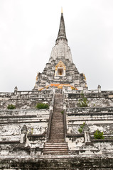 old and hight pagoda in Thailand