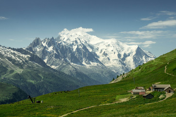 Massif du mont blanc