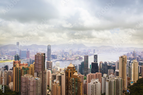 Naklejka samoprzylepna Wyspa Hong Kong