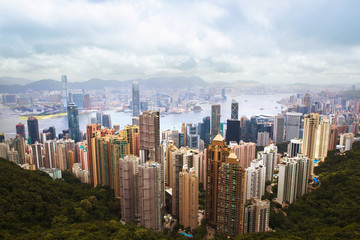 Canvas Print - Hong Kong island