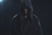 Portrait Of Man In A Black Robe