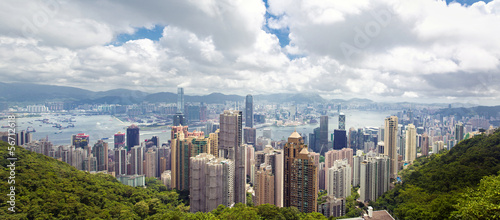 Naklejka samoprzylepna Wyspa Hong Kong