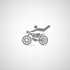 Fotomurales - motorcycle symbol