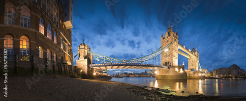 Naklejka samoprzylepna Tower Bridge, Londyn, Wielka Brytania