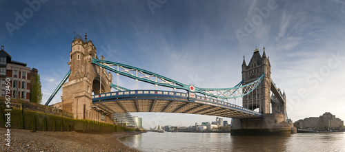 Naklejka samoprzylepna Tower Bridge, Londyn, Wielka Brytania