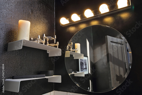 Fotografía miroir salle de bain