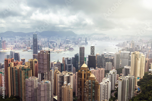 Naklejka samoprzylepna Wyspa Hong Kong
