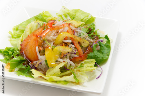 パプリカとレタスと大根のミックスサラダ Stock Photo Adobe Stock パプリカとレタスと大根のミックスサラダ Stock Photo Adobe Stock
