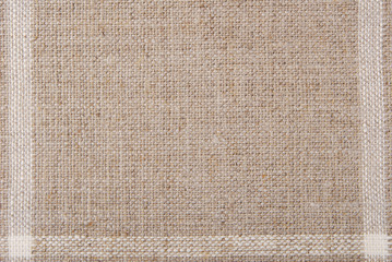 Wall Mural - linen hessian fabric texture