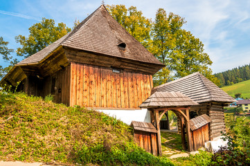 Wall Mural - Wooden Articular Church in Lestiny