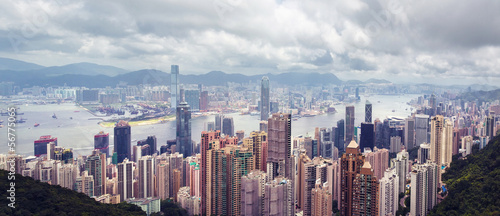 Naklejka samoprzylepna Wyspa Hong Kong