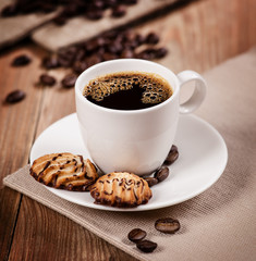 Obraz na płótnie napój jedzenie filiżanka kawa