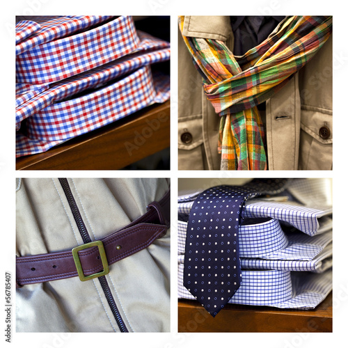 Fotografia  Mode, shopping, vêtement, tissu, chemise, boutique