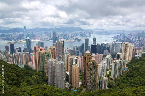 Naklejka samoprzylepna Wyspa Hong Kong