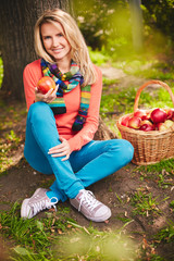 Wall Mural - Apple lover