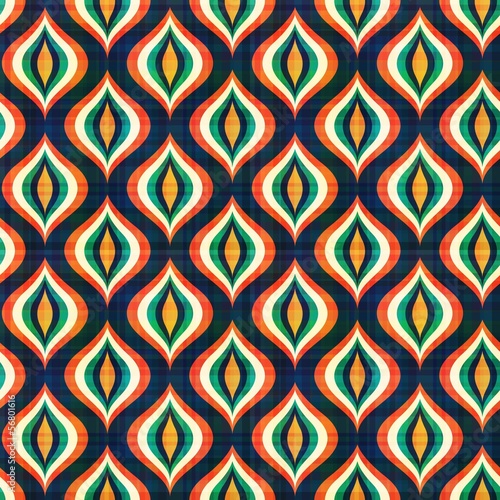 Obraz na płótnie canvas Bez szwu abstrakcyjny wzór geometryczny