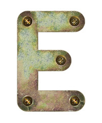 Poster - Metal letter