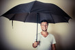 © Eugenio Marongiu - young stylish man with umbrella