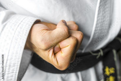 Board z aluminiowym obramowaniem Pięść karate