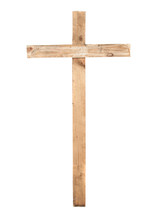 Upright Wooden Cross