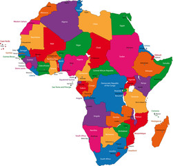 africa map