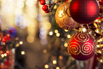 Wall Mural - christmas and new year decorations