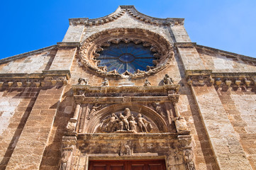 Wall Mural - Mother Church of Manduria. Puglia. Italy.