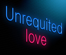 Unrequited Love Concept.