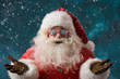© Milles Studio - Santa Claus wearing sunglasses dancing outdoors at North Pole
