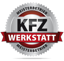 Sticker - KFZ Meisterbetrieb - KFZ Werkstatt