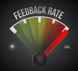 © alexmillos - feedback rate level measure meter