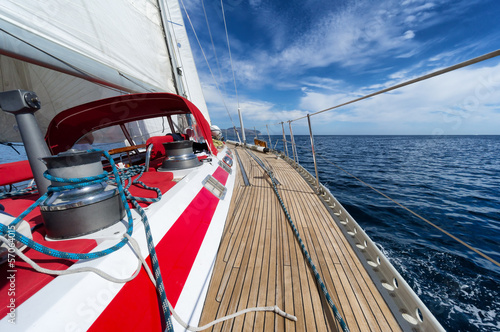 Nowoczesny obraz na płótnie sailing