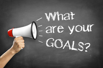 Wall Mural - What are your goals?