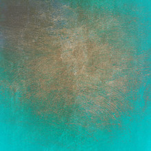 Turquoise Concrete Grunge Texture For Background